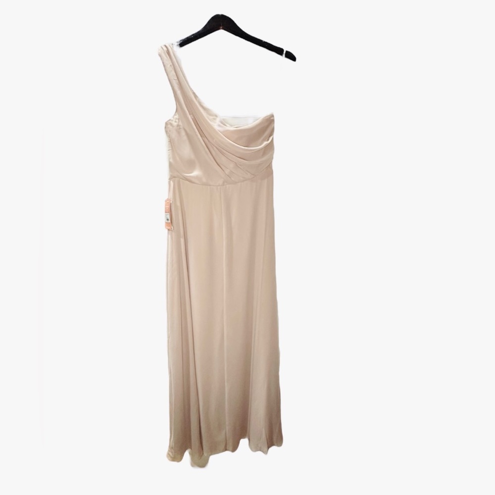 Birdy Grey KIRA DRESS CHIFFON TAUPE NEW NWT BRIDESMAID WEDDING XL - Picture 4 of 4